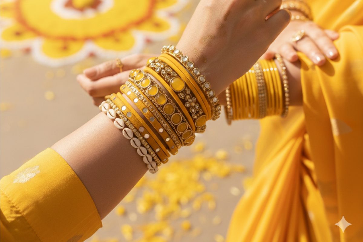 Yellow Bangles Designs For Basant Panchami: बसंत पंचमी पर हाथों में खनकाएं ये लेटेस्ट पीली चूड़ियां Yellow Bangles Designs For Basant Panchami: बसंत पंचमी पर हाथों में खनकाएं ये लेटेस्ट पीली चूड़ियां