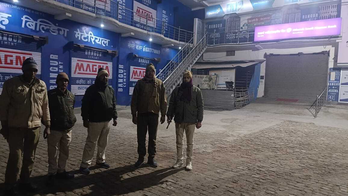 गोपालगंज में अपराध नियंत्रण को लेकर गश्ती अभियान तेज
