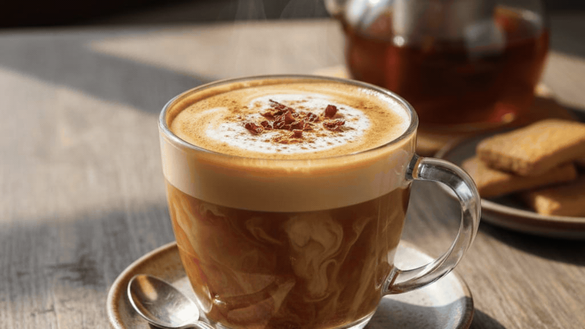 Latte Tea Recipe: रोज की चाय से लें ब्रेक, घर पर बनाएं स्मूद और क्रीमी लाटे टी Latte Tea Recipe: रोज की चाय से लें ब्रेक, घर पर बनाएं स्मूद और क्रीमी लाटे टी