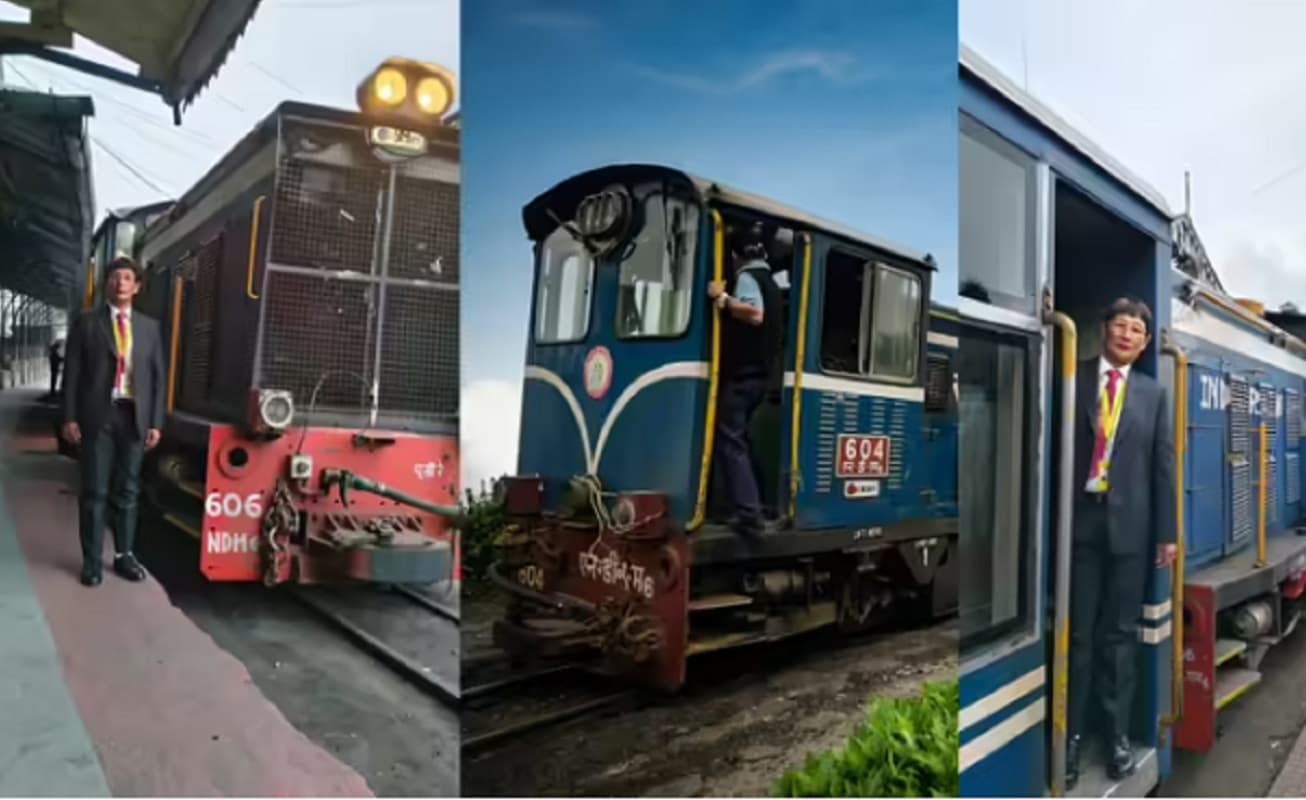 सरिता योलमो बनी यूनेस्को की वर्ल्ड हेरिटेज दार्जिलिंग हिमालयन रेलवे की पहली महिला टीटीई