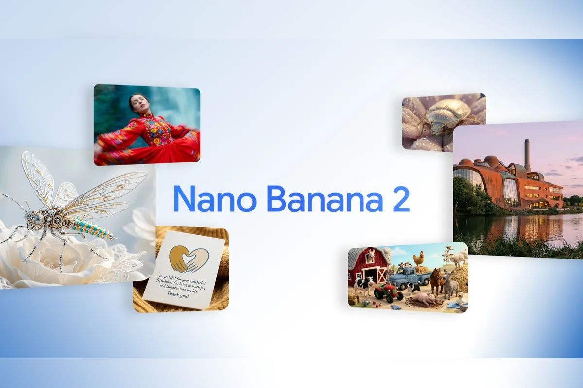 Google ने रोलआउट किया Nano Banana 2, अब AI से बनेंगी और भी रियलिस्टिक तस्वीरें Google ने रोलआउट किया Nano Banana 2, अब AI से बनेंगी और भी रियलिस्टिक तस्वीरें