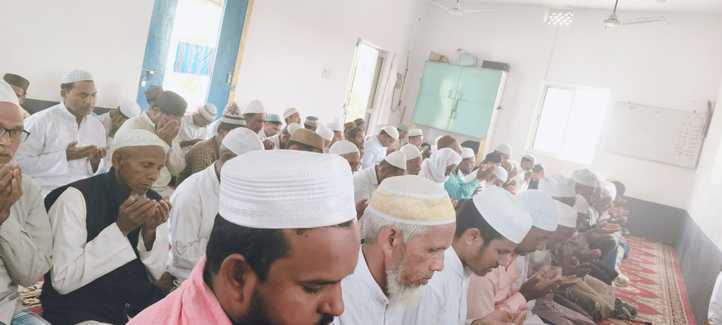 हनवारा में माहे रमजान का पहला जुमा अकीदत के साथ अदा