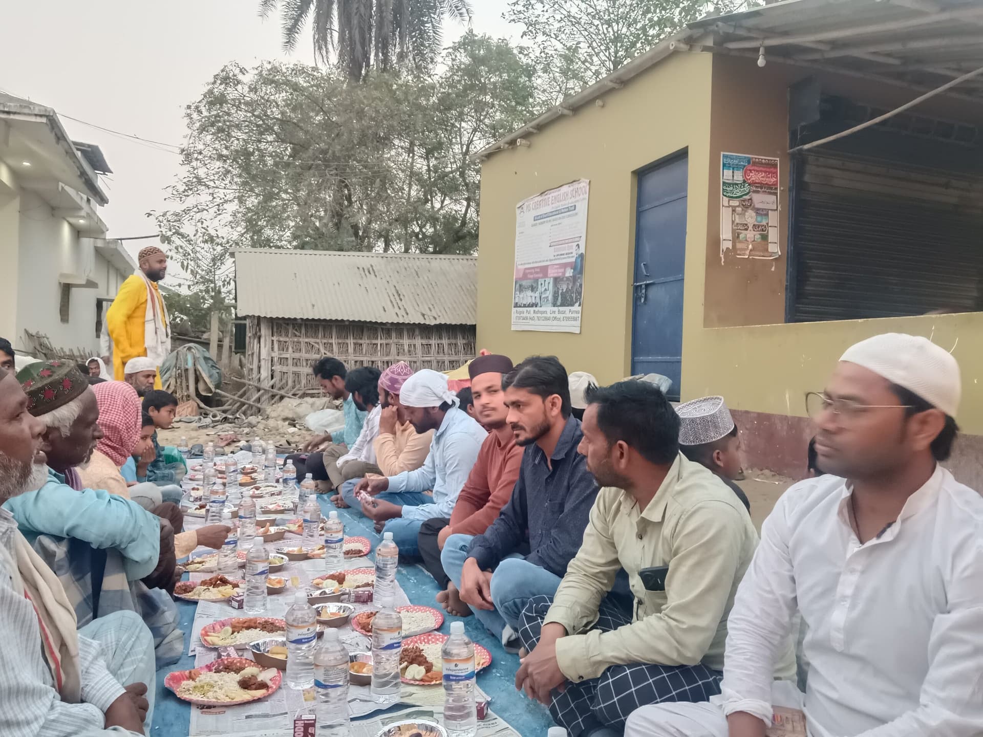 माहे रमजान के मुबारक मौके पर दावत-ए-इफ्तार का आयोजन