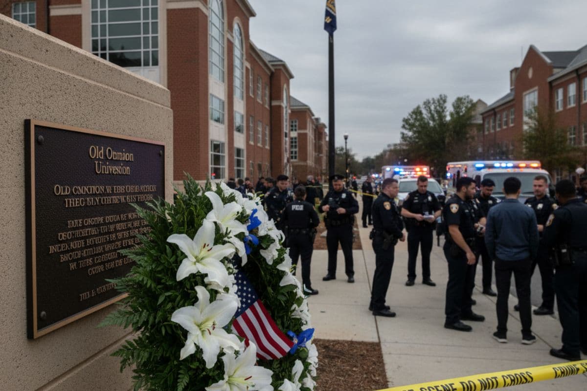 America Virginia Old Dominion University Shooting / Ai Image America Virginia Old Dominion University Shooting / Ai Image