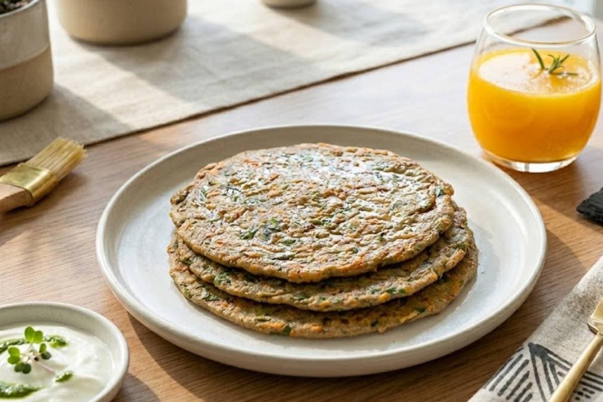 Millet Vegetable Pancake Recipe