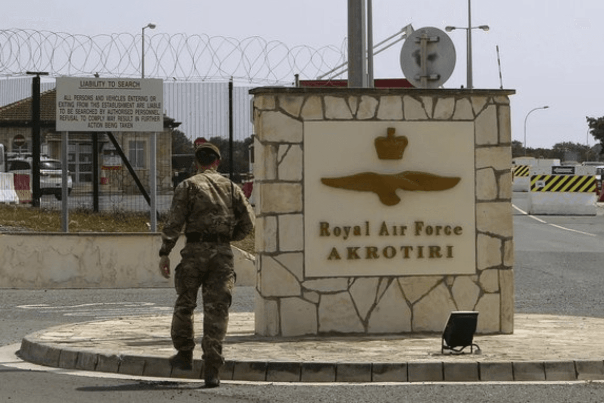British Airbase RAF Akrotiri attacked by Iran British Airbase RAF Akrotiri attacked by Iran