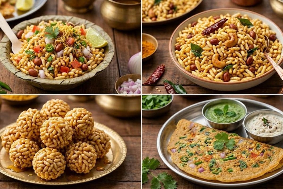 मुरमुरा से बनने वाली टेस्टी और आसान रेसिपी आइडियाज