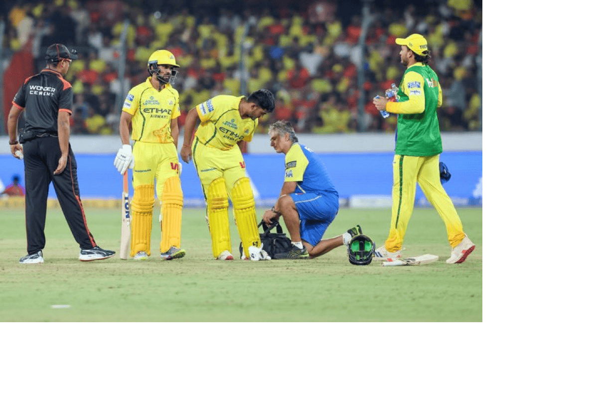 Ayush mhatre injury Ayush mhatre injury