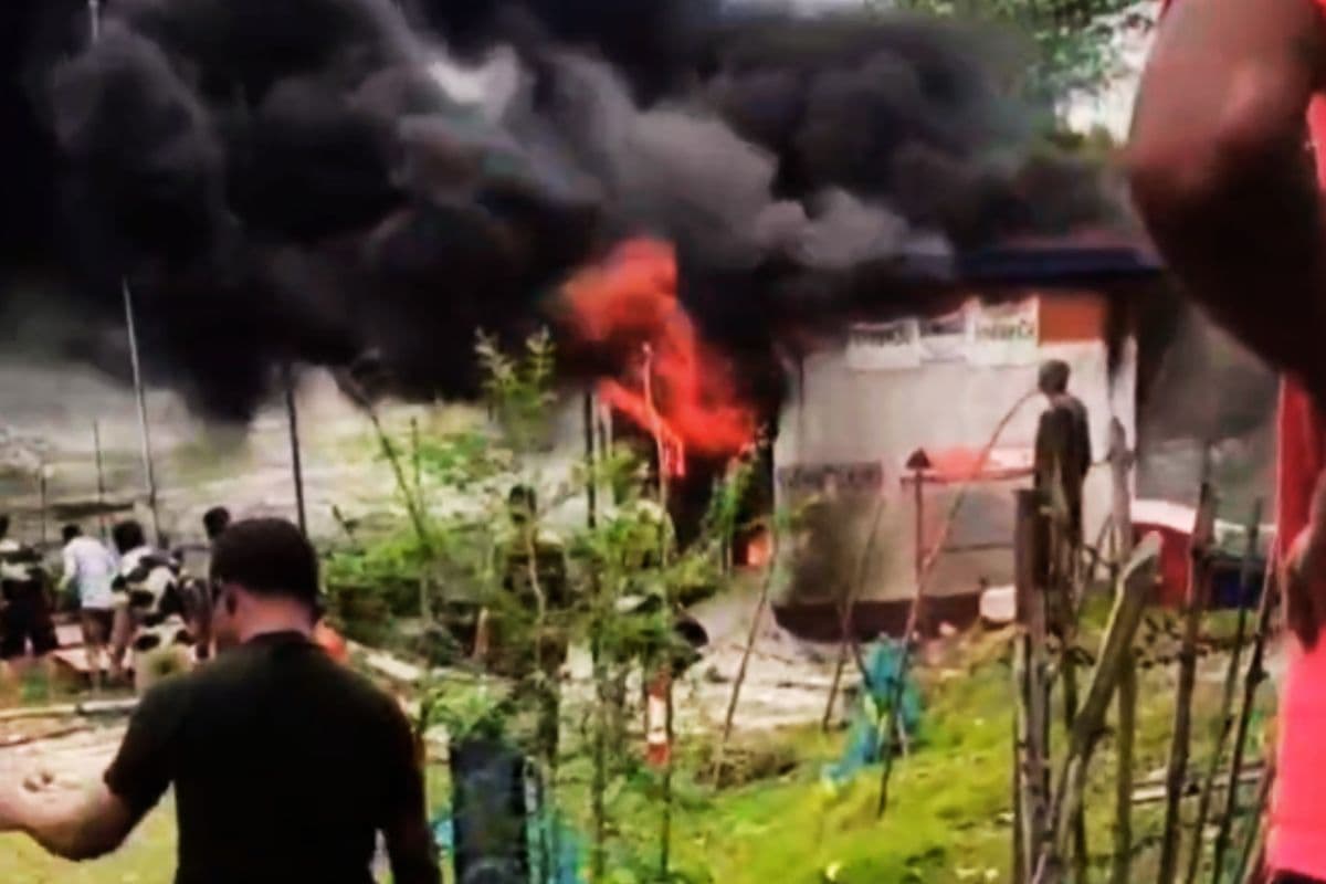 Bengal Fire BSF Camp Hingalganj North 24 Pargana West Bengal Election 2026 Bengal Fire BSF Camp Hingalganj North 24 Pargana West Bengal Election 2026