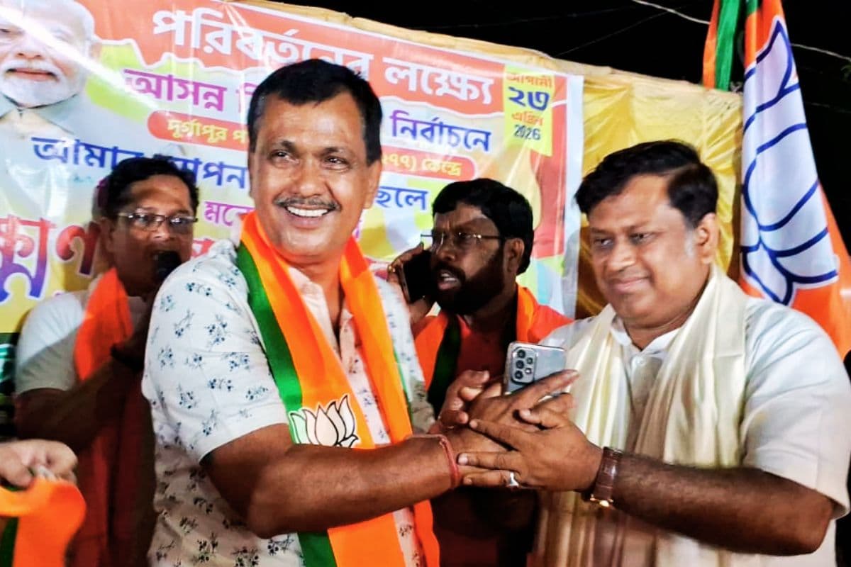 Biswanath Pariyal Joins BJP Durgapur West Bengal Election 2026 Biswanath Pariyal Joins BJP Durgapur West Bengal Election 2026