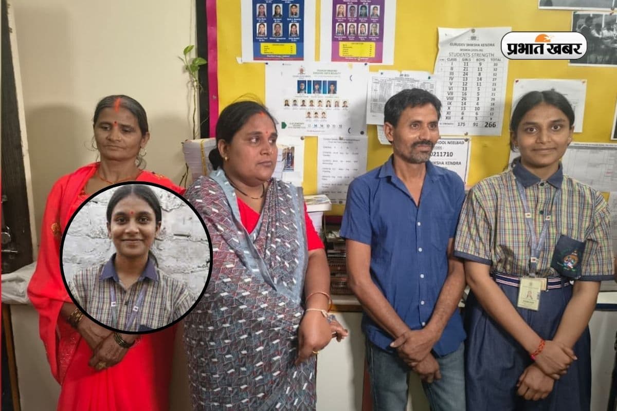MP Board 12th Topper Story Chandni MP Board 12th Topper Story Chandni