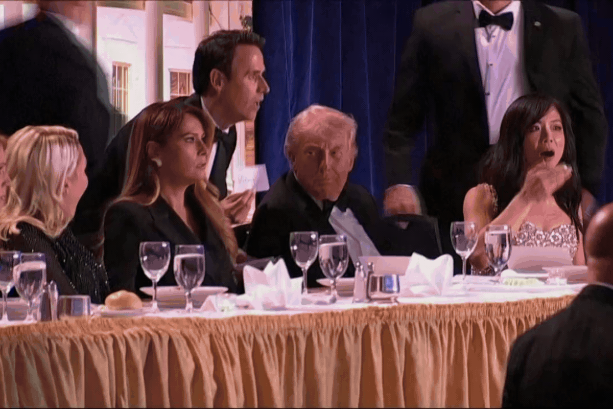 Trump Shares Shooter Photo white house dinner shooting