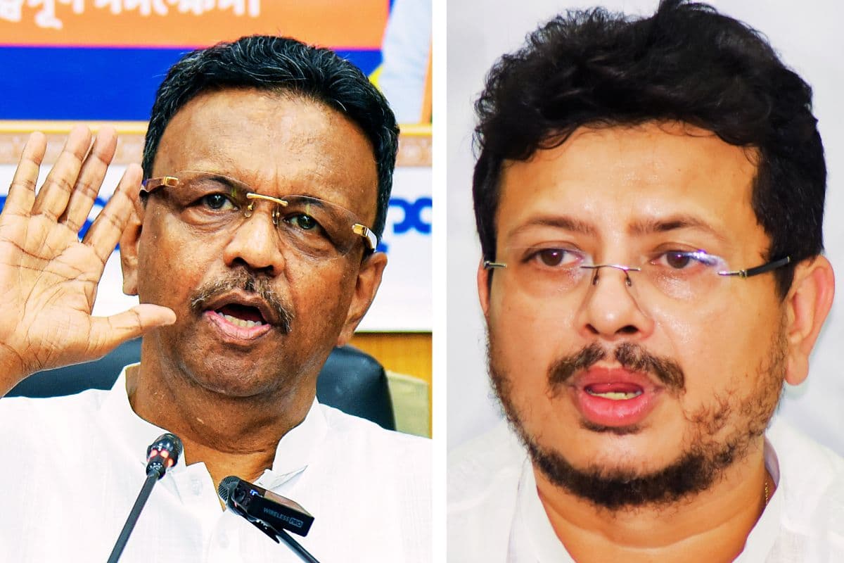 Firhad Hakim Meets Ritabrata Banerjee West Bengal Politics Firhad Hakim Meets Ritabrata Banerjee West Bengal Politics