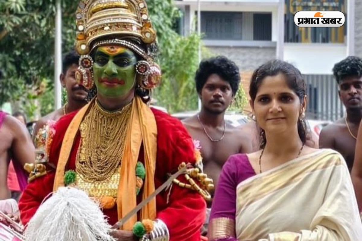IAS अनु कुमारी (ट्रेडिशनल ओनम कार्यक्रम की तस्वीर)