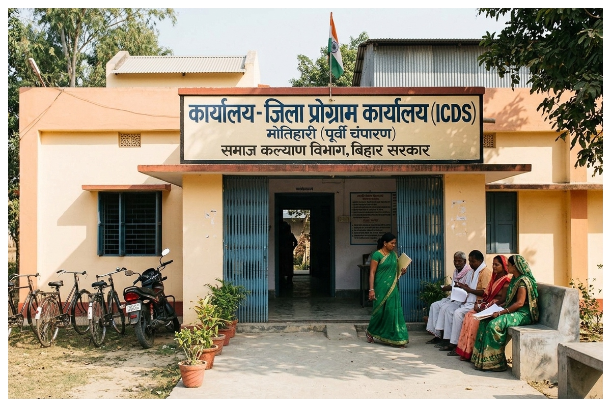 ICDS office administrative file and transfer-related documents in East Champaran district. ICDS office administrative file and transfer-related documents in East Champaran district.