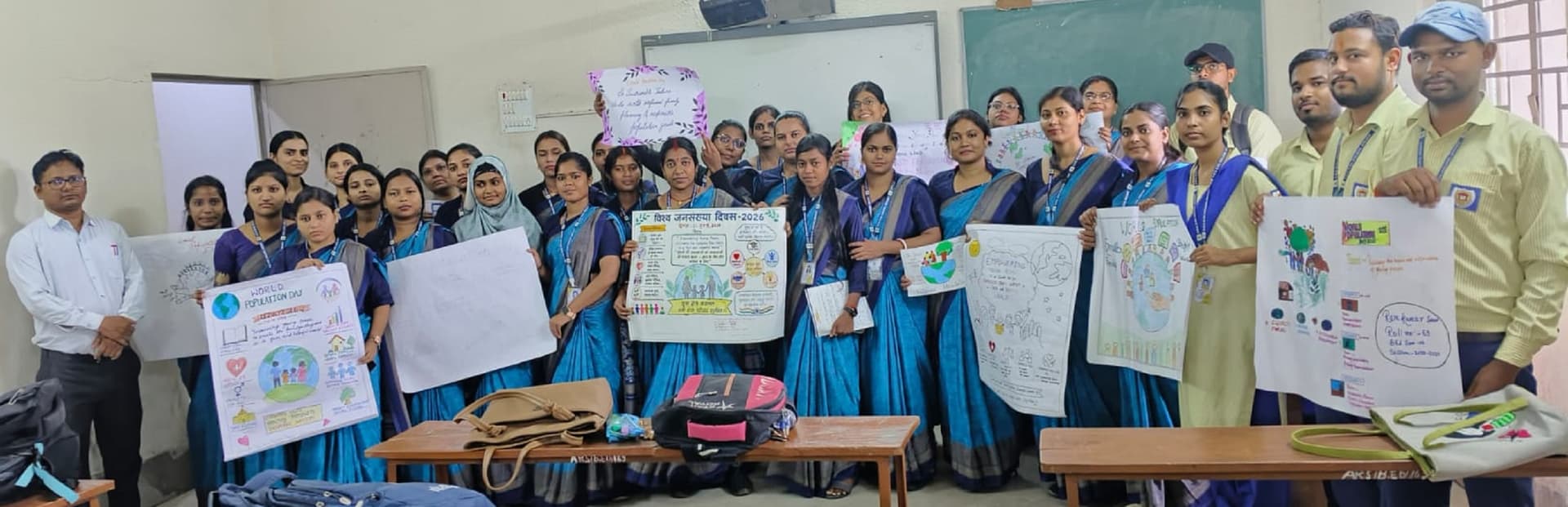 युवाओं को सशक्त बनाकर ही जनसंख्या की चुनौतियों का होगा समाधान : प्राचार्य