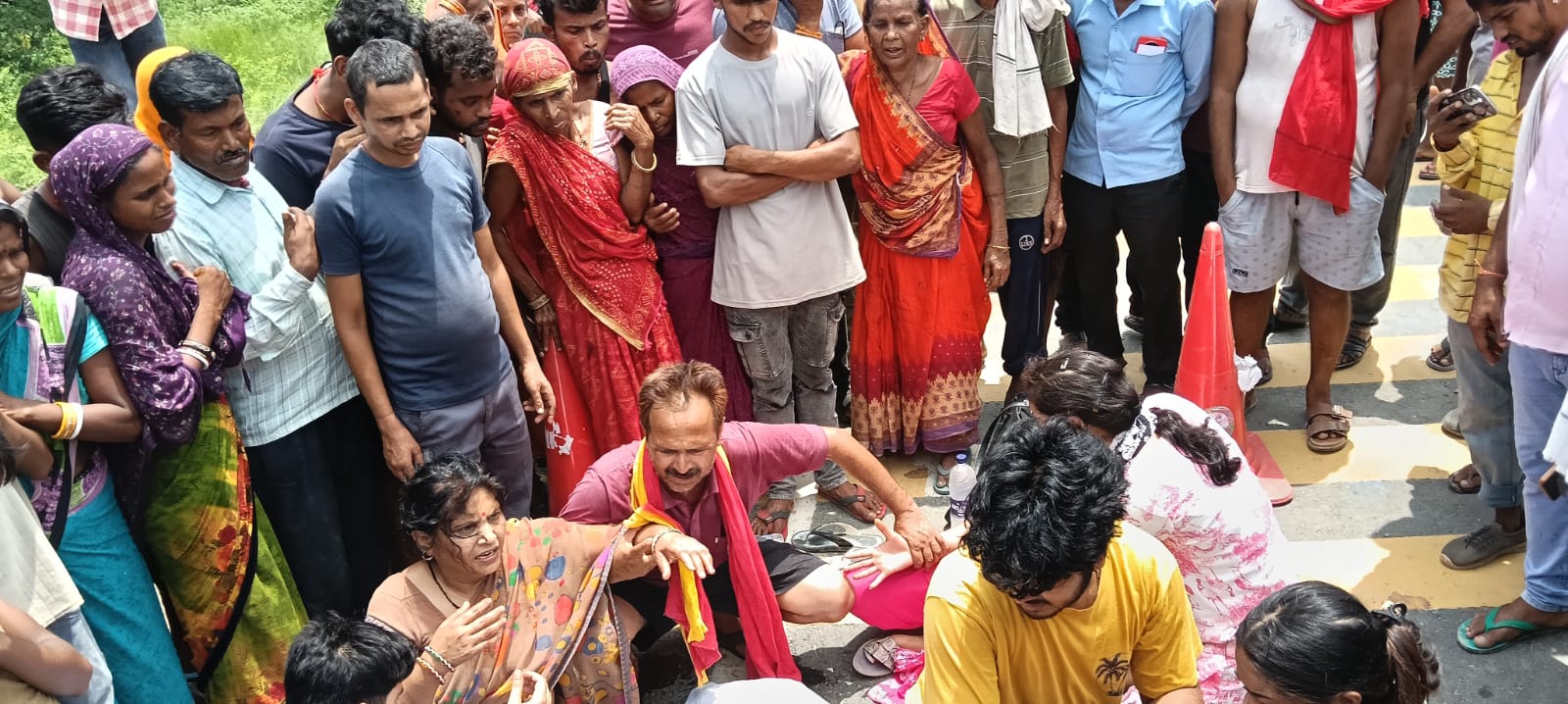 एनएच-22 पर सड़क हादसे में NHAI कर्मी की मौत, सड़क पार करते समय बाइक ने मारी टक्कर