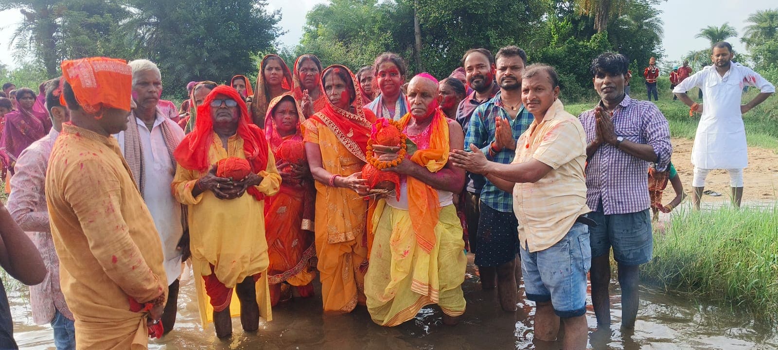 कटोरिया काली मंदिर में दो दिवसीय रामधुन अखंड संकीर्तन का भव्य समापन, कलश विसर्जन शोभायात्रा में उमड़ी श्रद्धालुओं की भीड़