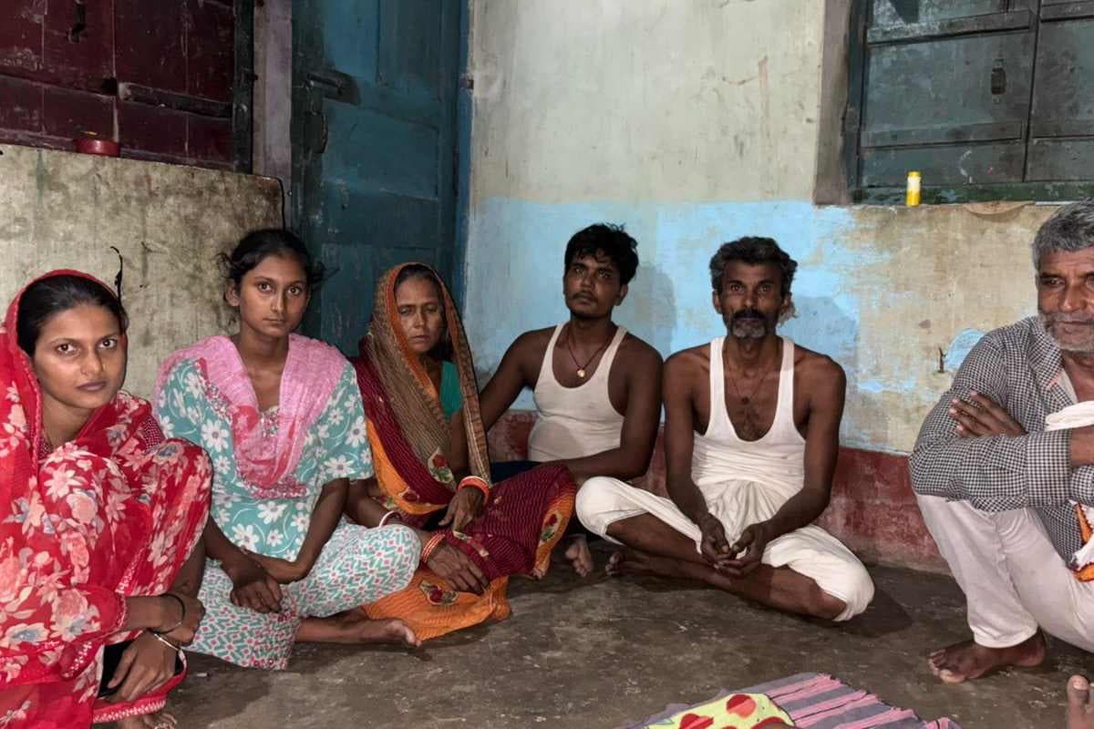 Darbhanga Golu Murder Motipur golu murder case social worker shravan choudhary financial help Darbhanga Golu Murder Motipur golu murder case social worker shravan choudhary financial help