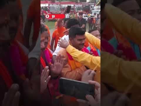 Poonch में BudhaAmarnathYatra के 77वें जत्थे क Welcome | Shorts | Poonch | Budha Amarnath Yatra