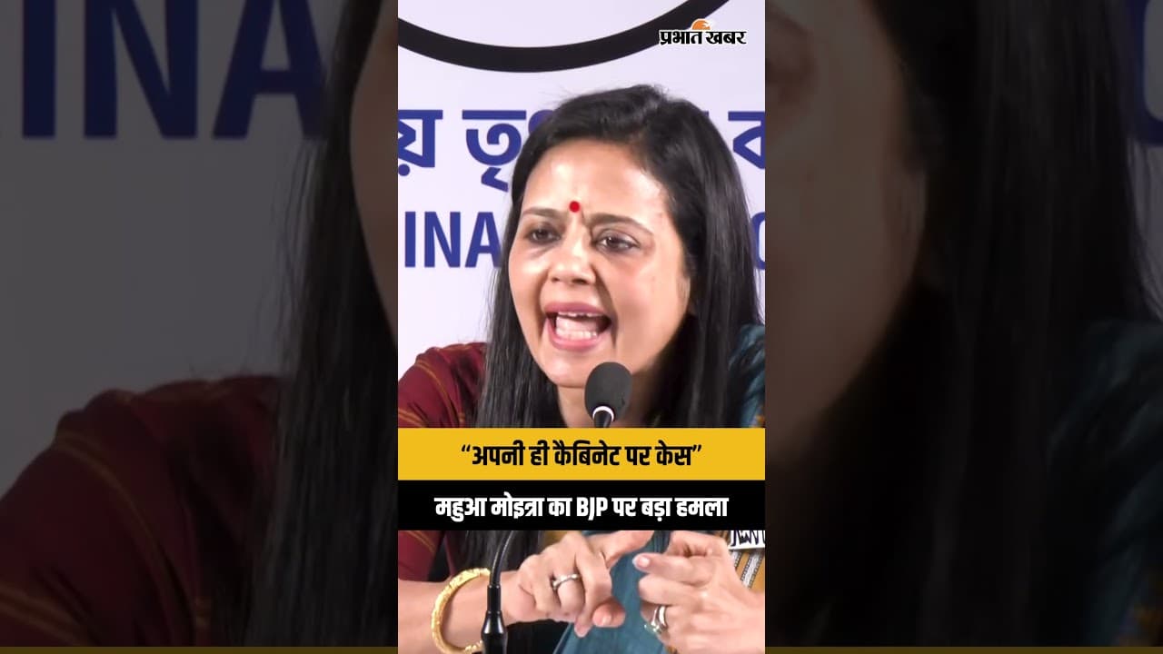 Mahua Moitra का BJP पर वार, Cabinet पर ही गंभीर आपराधिक मामले | Bengal Election