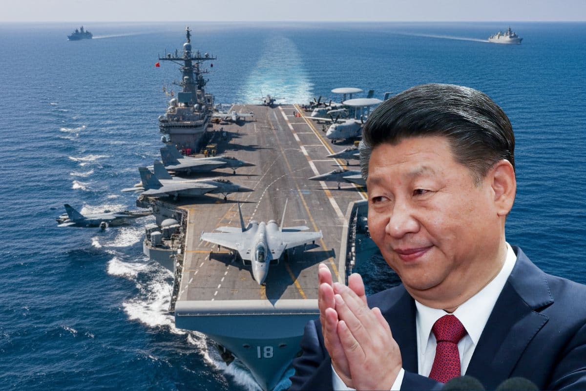 भारत के लिए खतरे की घंटी! चीन का फुजियान कैरियर J-35, J-15T और KJ-600 के साथ दिखाया दम, समुद्र में बढ़ी घातक ताकतें