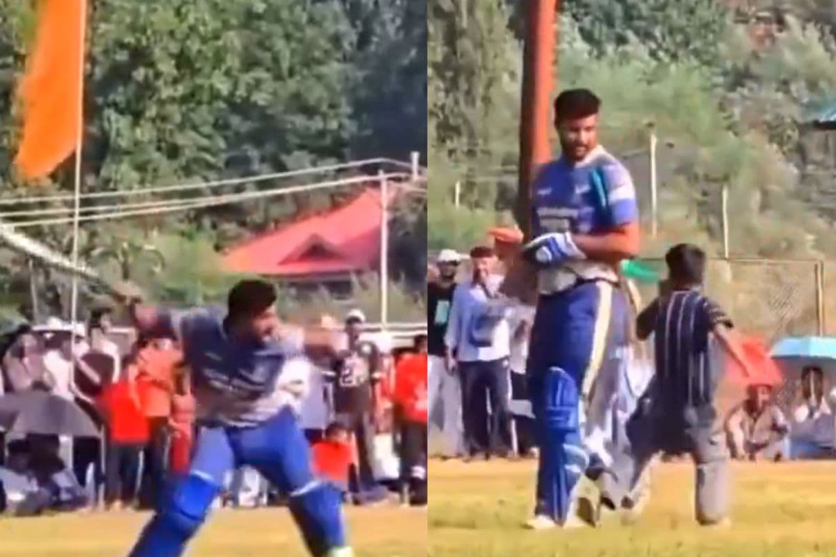 Watch: ऐसे कौन चिढ़ाता है भाई, गुस्से में बल्ला लेकर छोटे बच्चे के पीछे दौड़ा बल्लेबाज, Video वायरल