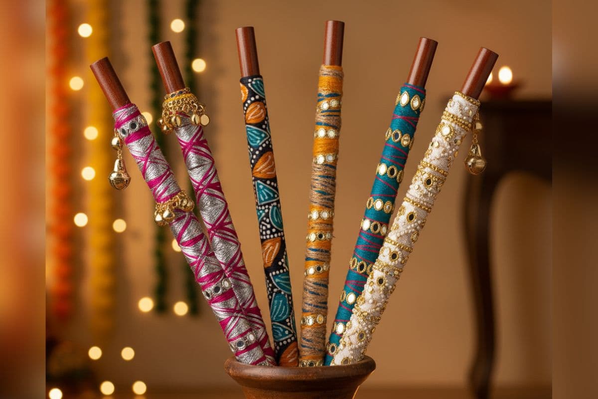 Dandiya Stick Design