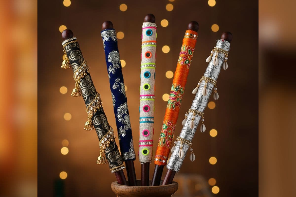 Dandiya Stick Design