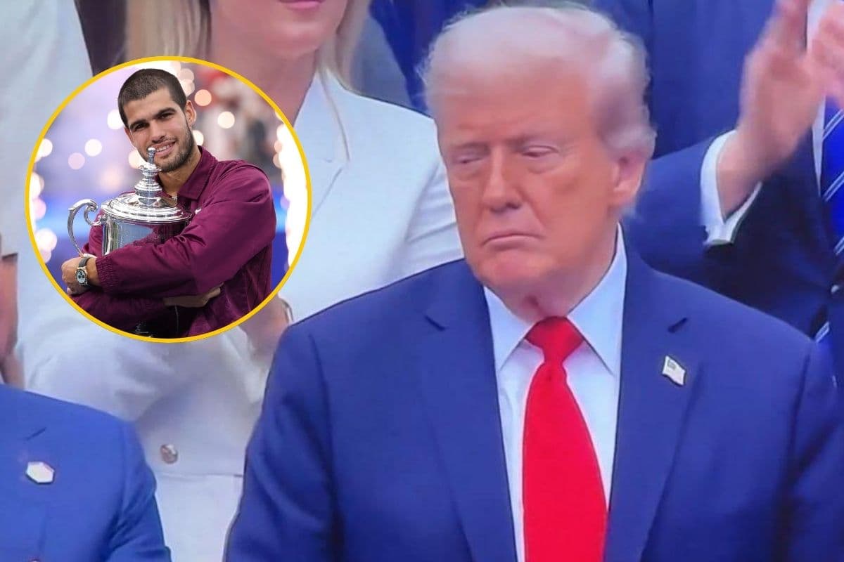 US Open 2025: इधर देखा फिर उधर मुंह…, अल्काराज की जीत पर डोनाल्ड ट्रंप का अजीबो गरीब रिएक्शन वायरल