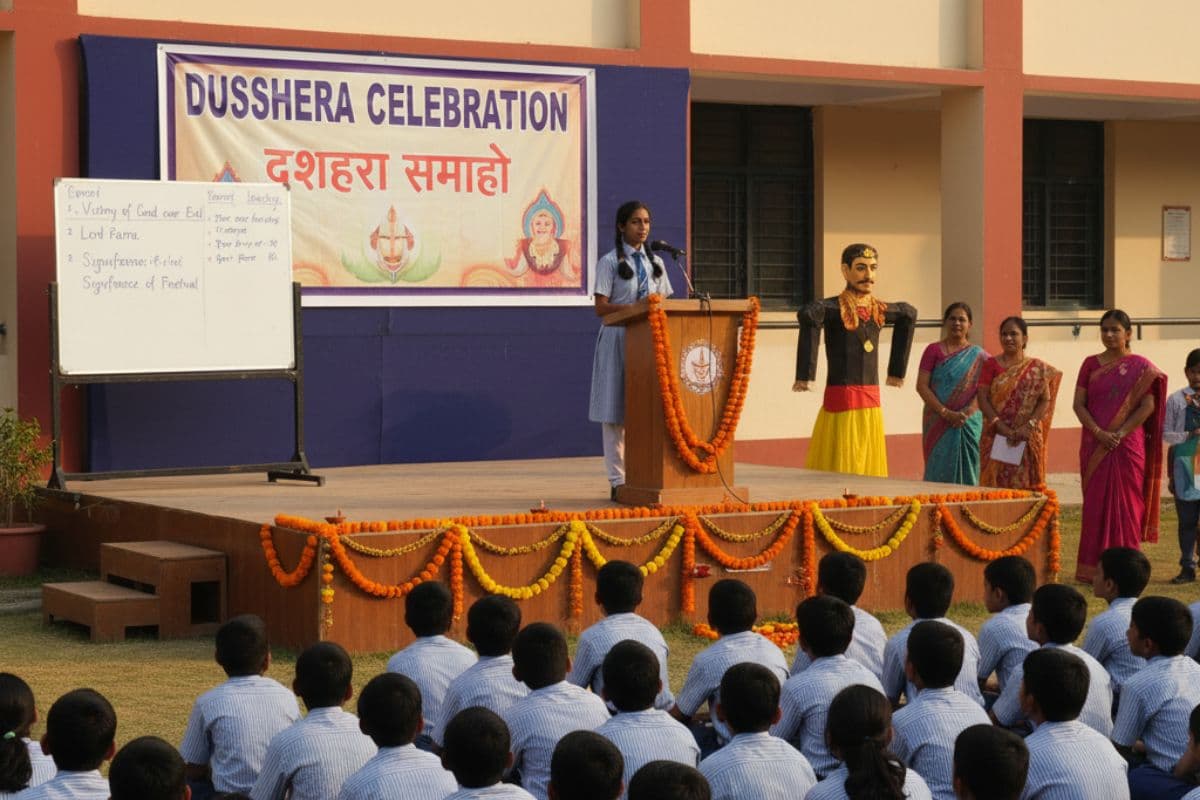 Dussehra Speech in Hindi 2025