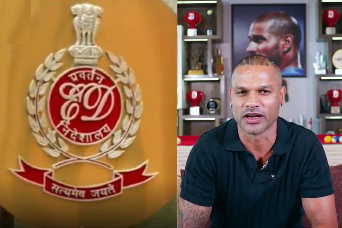 ED ने शिखर धवन को भेजा नोटिस, ऑनलाइन बेटिंग ऐप मामले में पूछताछ के लिए बुलाया