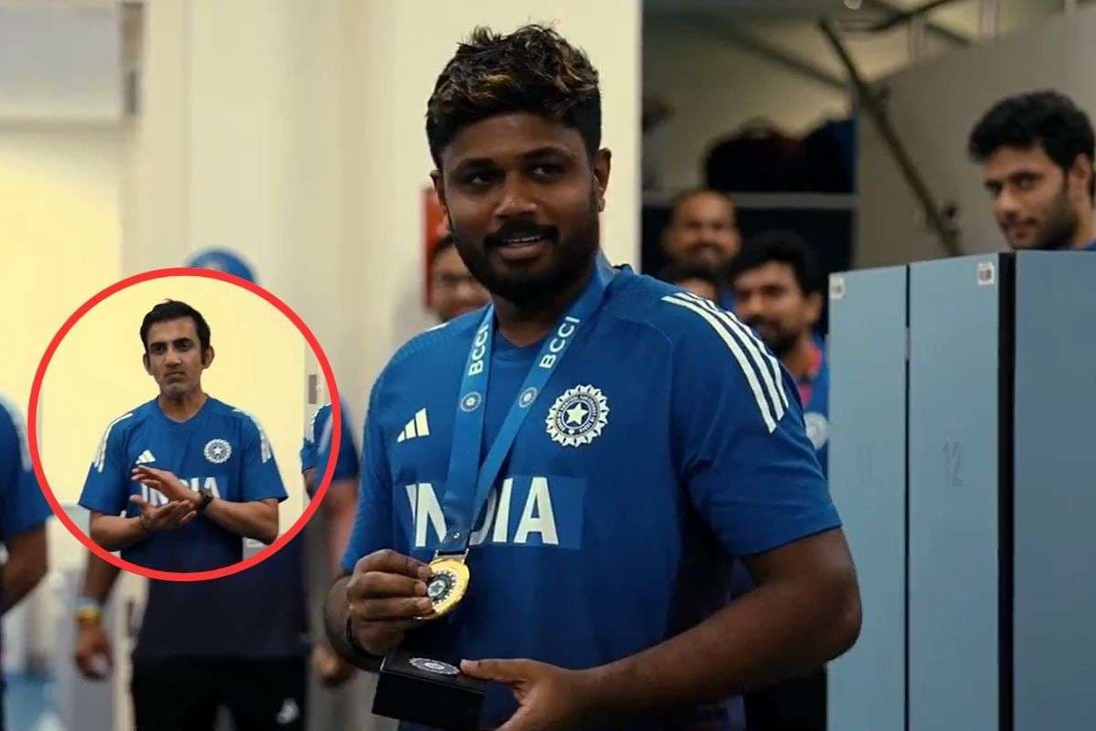 श्रीलंका को धोने के बाद सैमसन ने जीता ‘इंपैक्ट प्लेयर’ अवॉर्ड, गंभीर का रिएक्शन वायरल