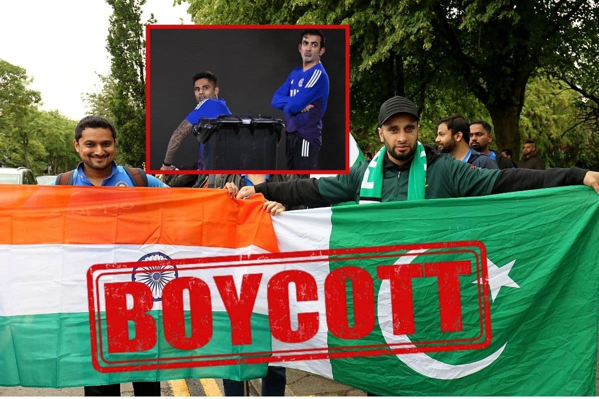 IND vs PAK मैच से पहले टेंशन में इंडियन डेसिंग रुम, बॉयकॉट अभियान के बाद गंभीर के पास पहुंचे सूर्यकुमार