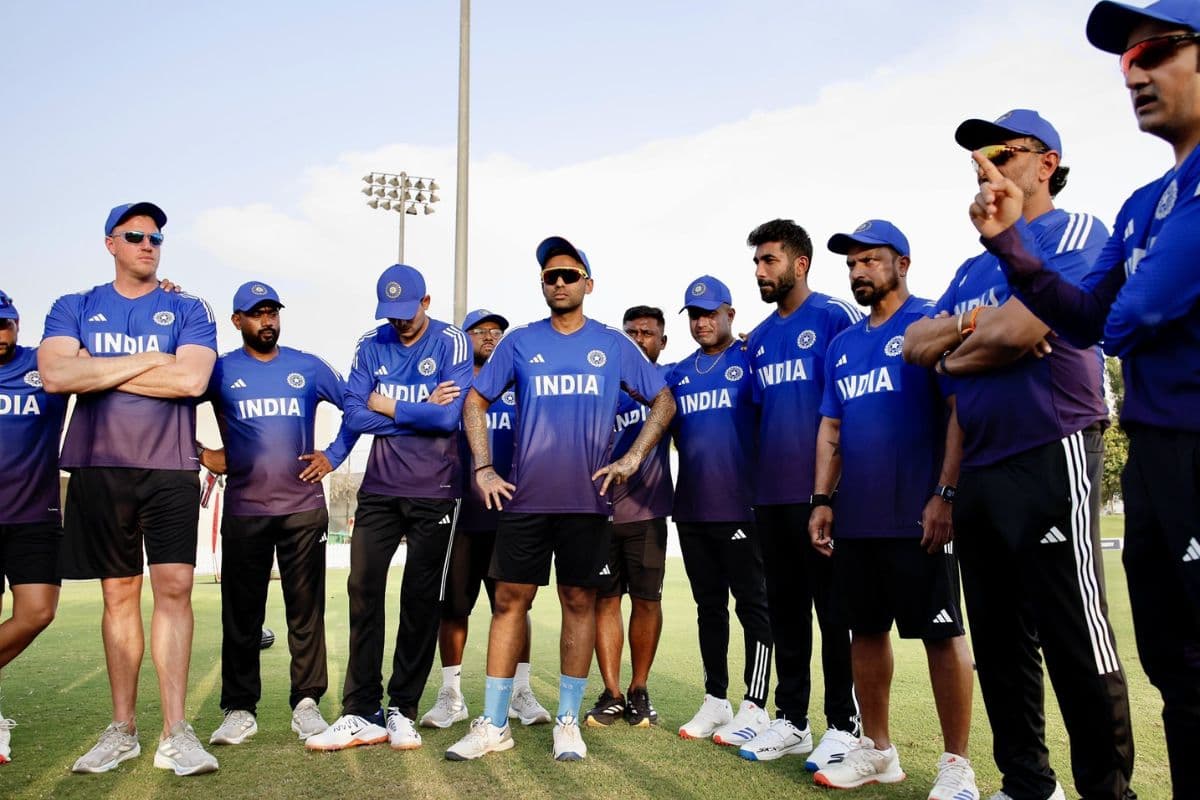Indian Cricket Team during practice session ahead of Asia Cup 2025