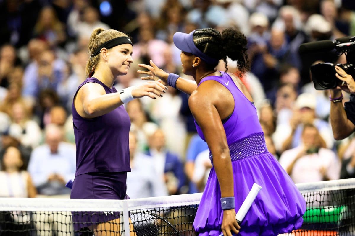 US Open 2025: करोलिना मुचोवा को हराकर नाओमी ओसाका सेमीफाइनल में पहुंची, मुकाबला अमांडा अनिसिमोवा से होगा