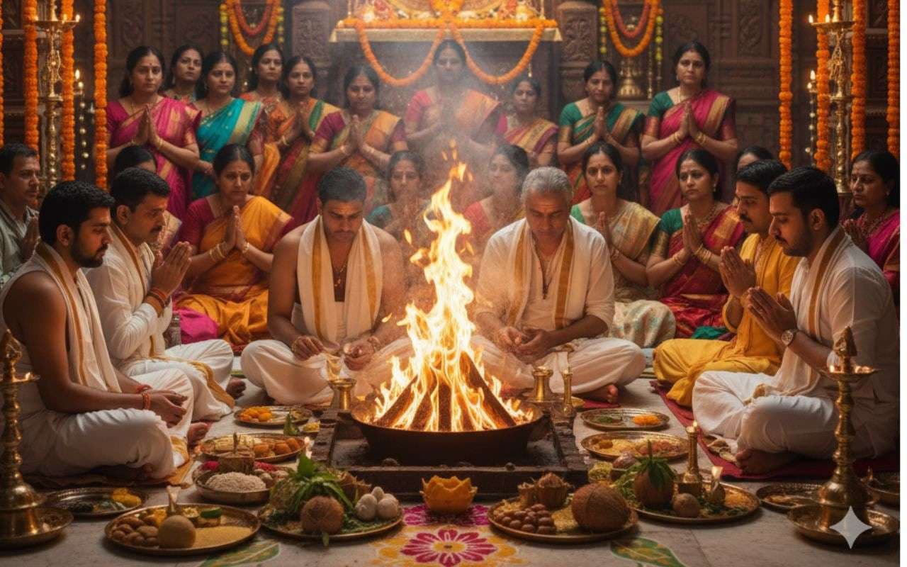 Navratri 2025 Havan Mantra: नवरात्रि के हवन के दौरान इन मंत्रों के पाठ के बिना अधूरी मानी जाती है पूजा