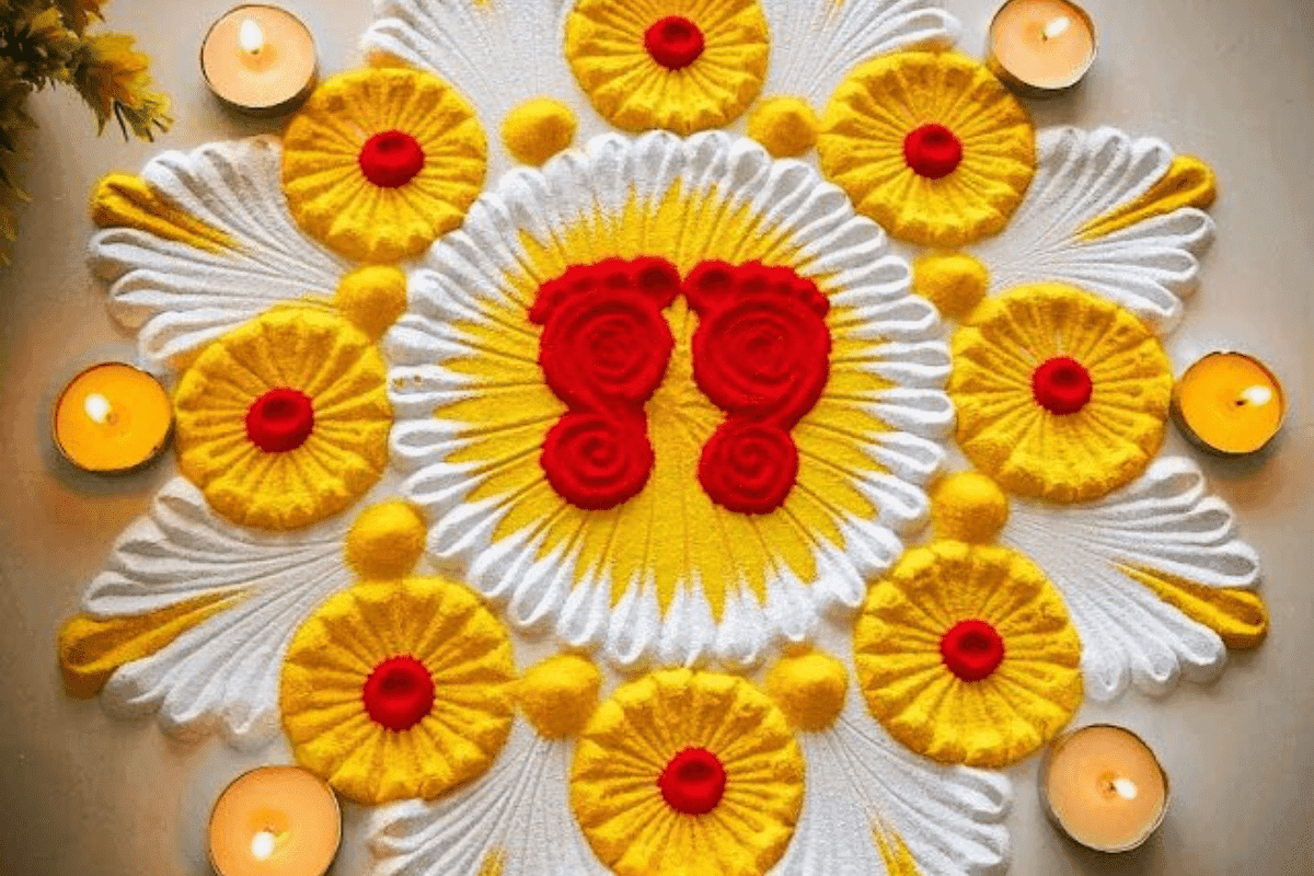 Navratri Rangoli Designs