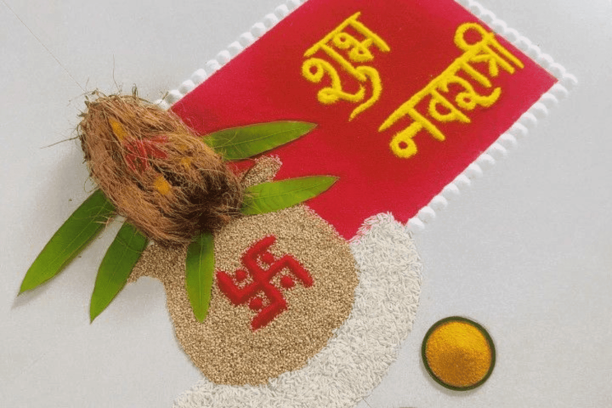Navratri Rangoli Designs