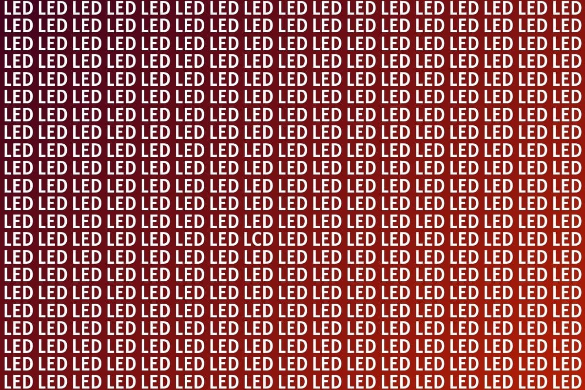 Optical Illusion Photo LCD