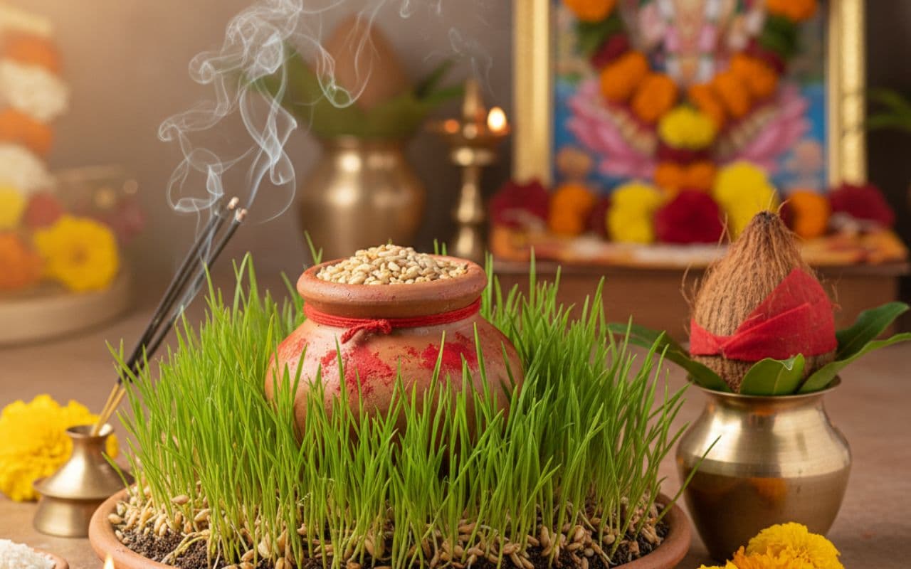 Shardiya Navratri 2025: कलश स्थापना से पहले जान लें जौ बोने का सही तरीका, जानें शुभ मुहूर्त