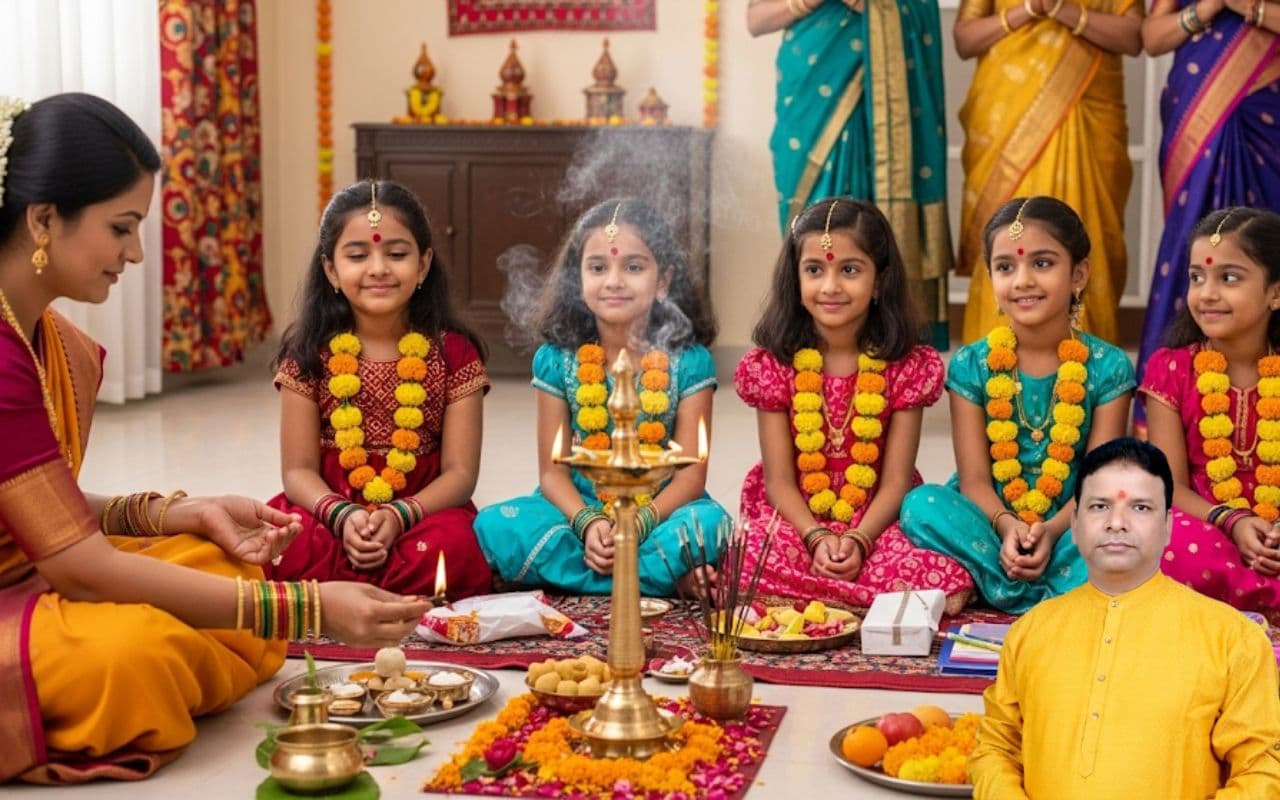 Shardiya Navratri 2025: शारदीय नवरात्रि का होने वाला है आरंभ, जानें कन्या पूजन का महत्व