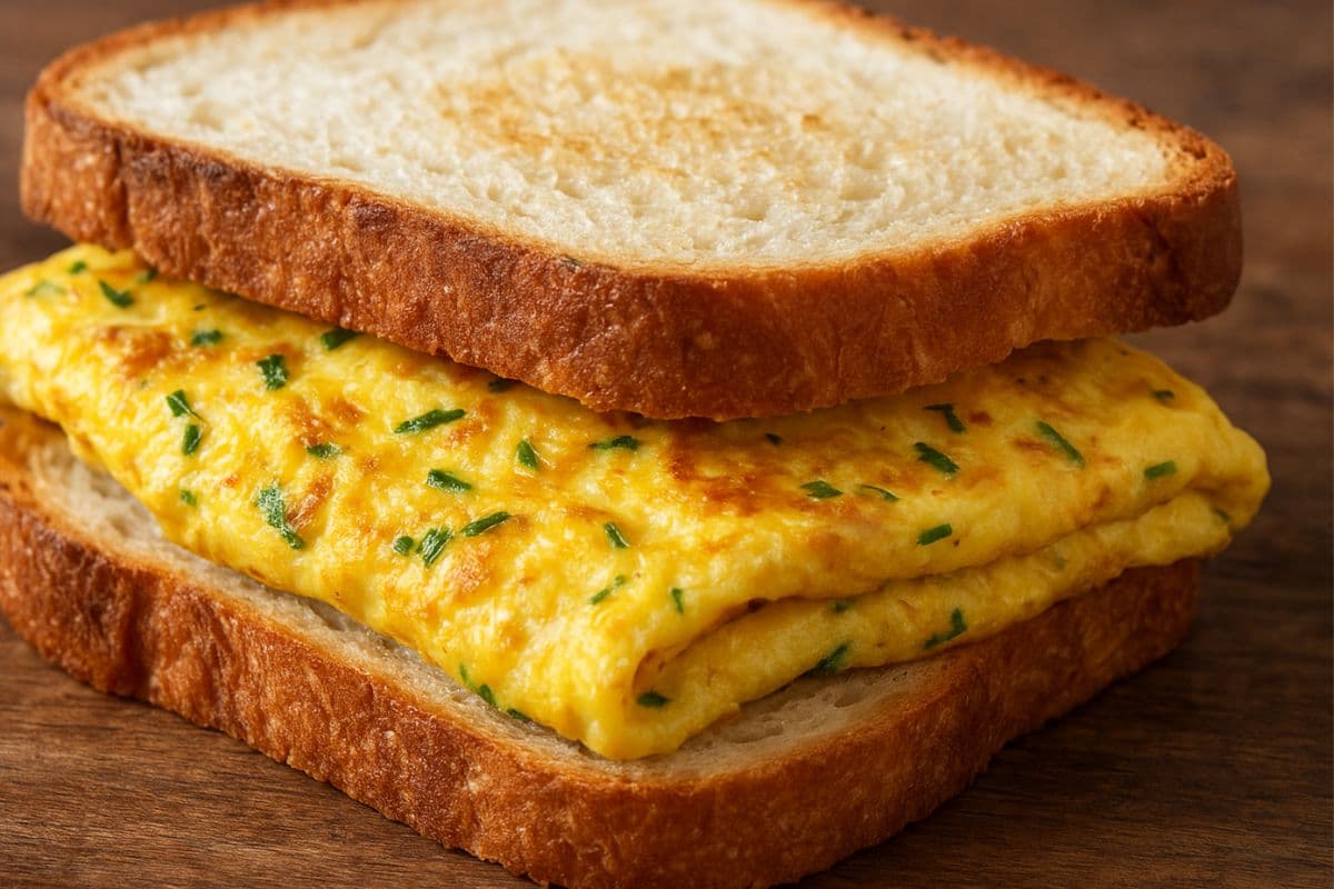 bread omelette recipe