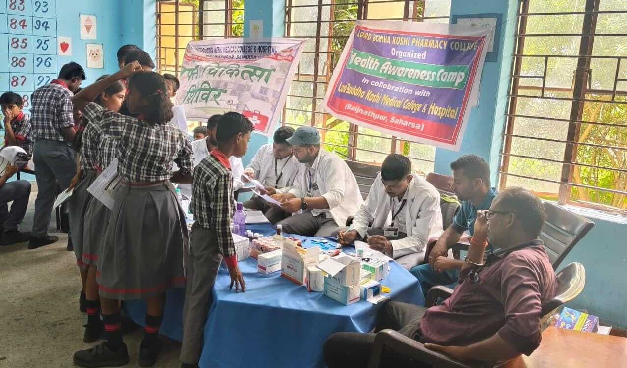 केंद्रीय विद्यालय में दो दिवसीय निशुल्क मेडिकल शिविर का हुआ सफल समापन