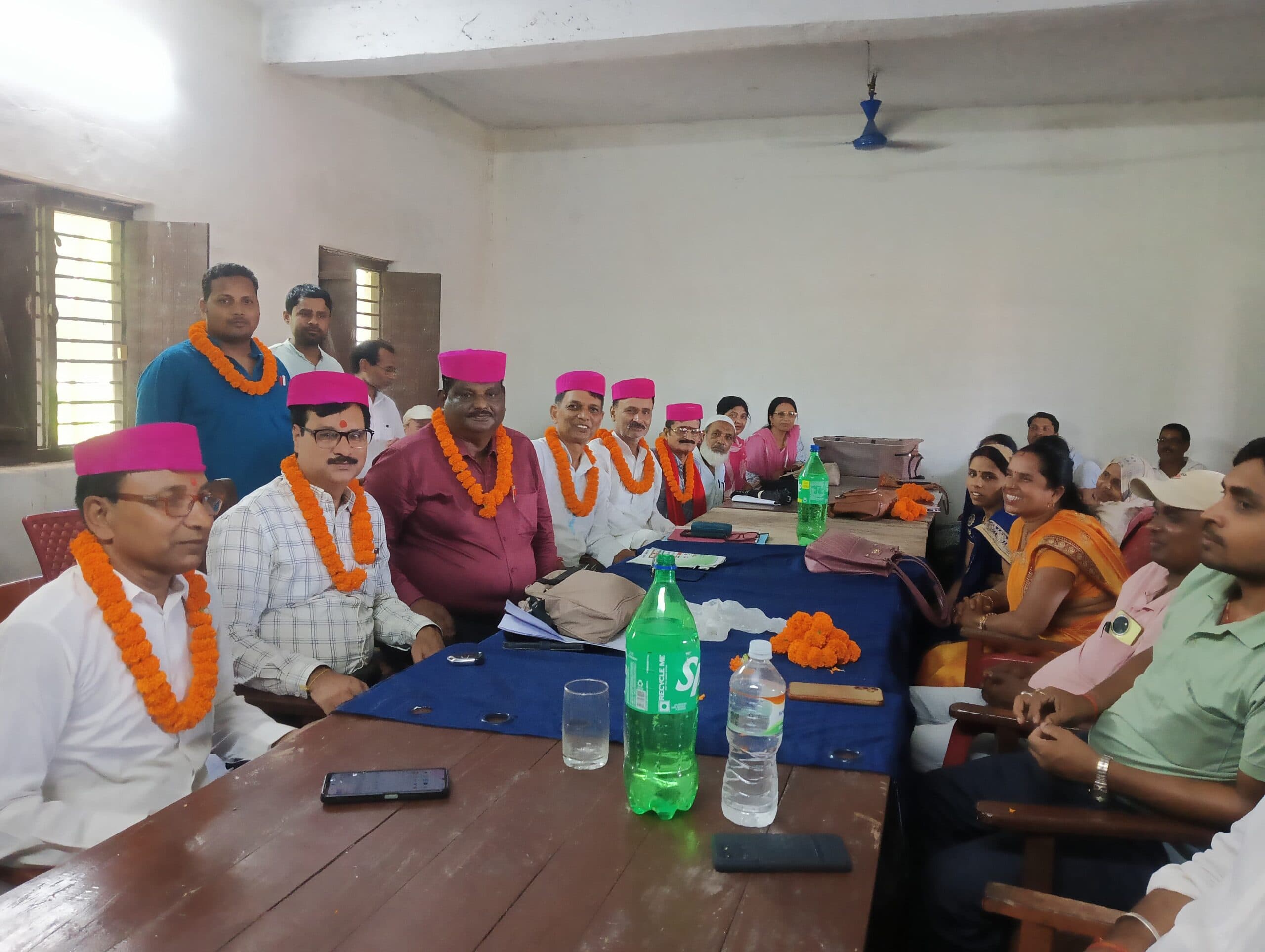 लहटन चौधरी महाविद्यालय में शिक्षक संघ की हुई बैठक