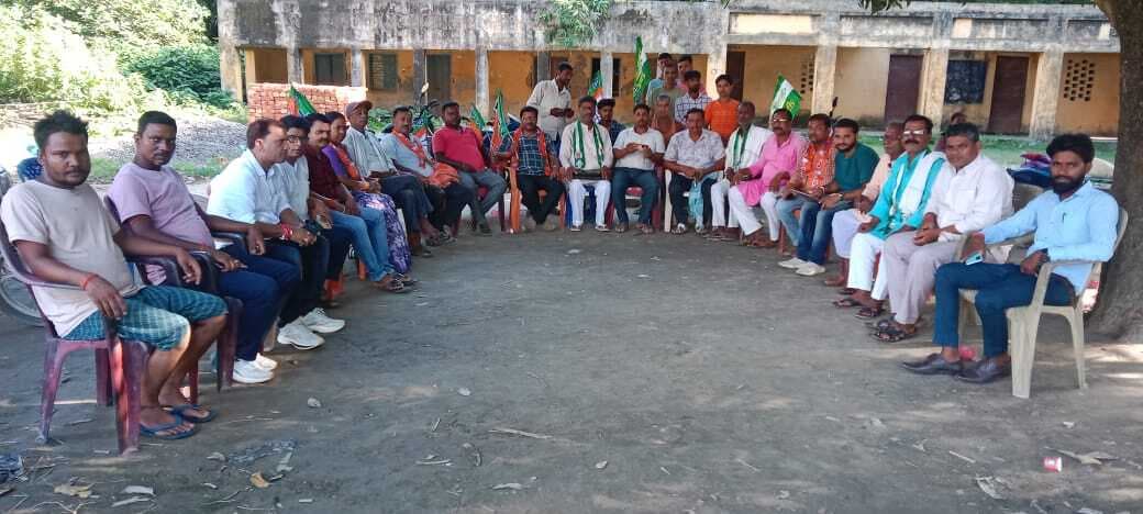 बिहार बंद की सफलता को लेकर एनडीए कार्यकर्ताओं की हुई बैठक