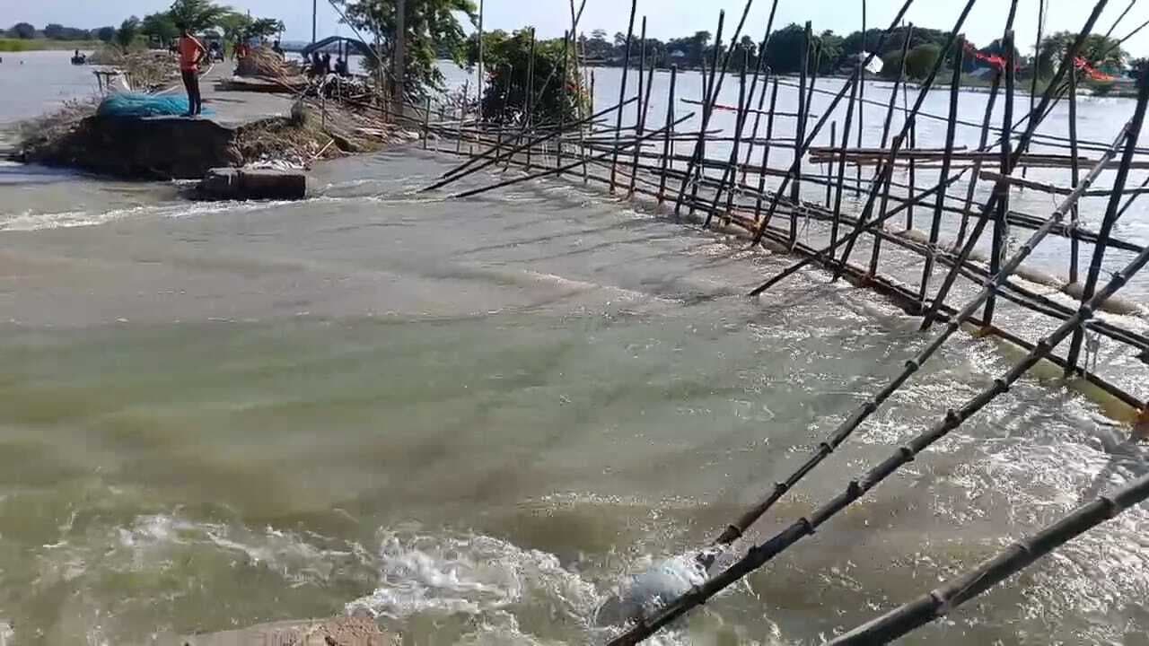 Bhagalpur news पीरपैंती के उत्तरी भाग में बाढ़, दक्षिणी भाग में सुखाड़ की स्थिति