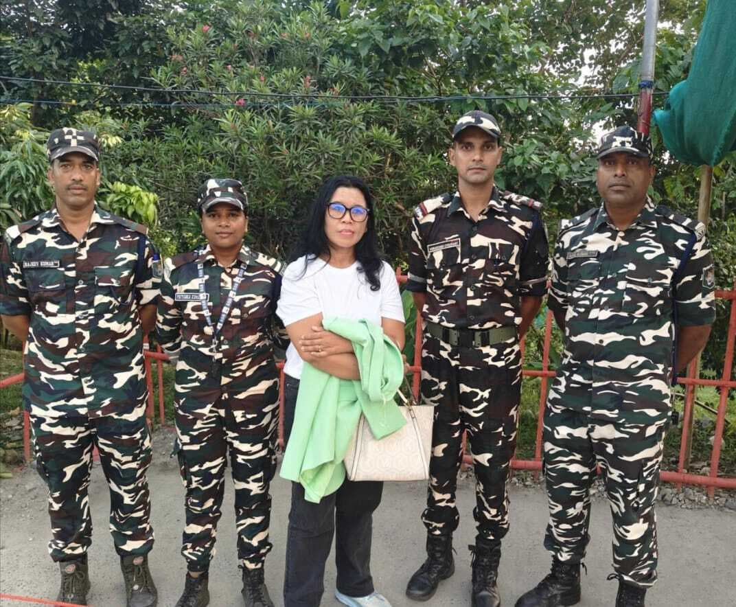 इंडो-नेपाल सीमा पर पानीटंकी के समीप इंडोनिशियाई महिला गिरफ्तार