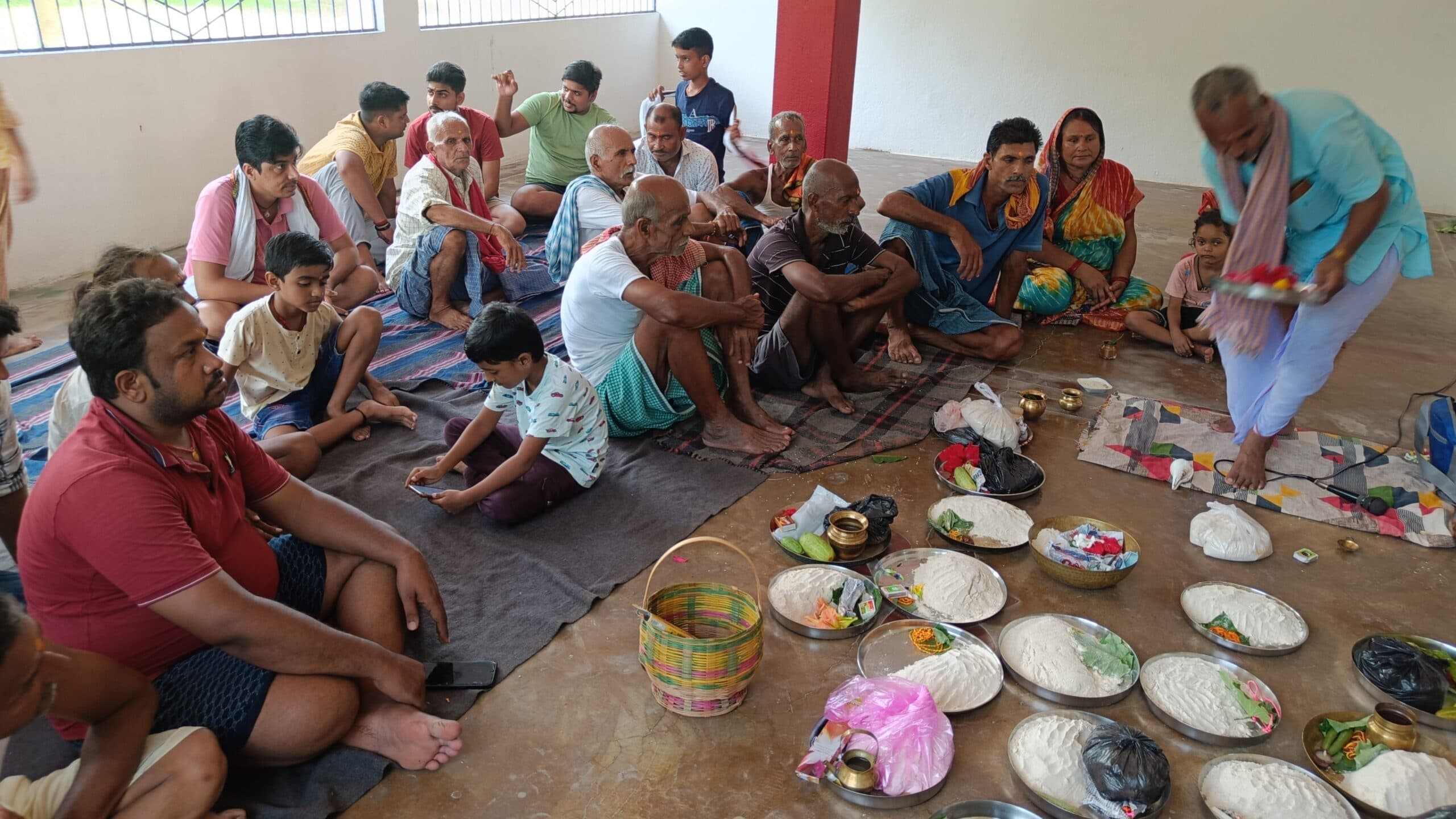 Bhagalpur news अनंत चतुर्दशी पर श्रद��धालुओं ने की भगवान अनंत की पूजा