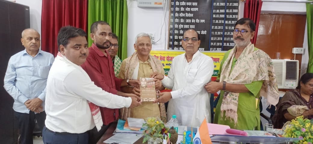 बिहार में बापू ”” संवाद टीम का स्वागत, प्रयास की सराहना